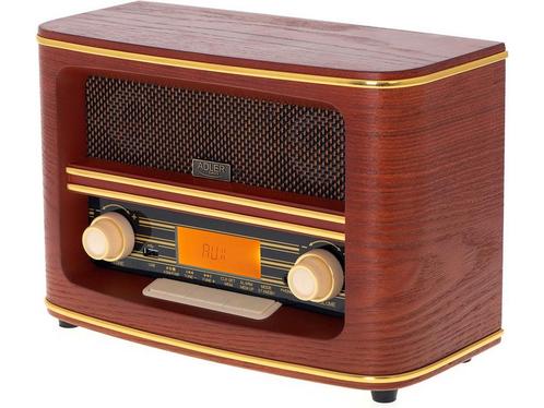 Adler AD 1187  - Retro radio - met bluetooth 5.0, Huis en Inrichting, Woonaccessoires | Overige, Zo goed als nieuw, Verzenden