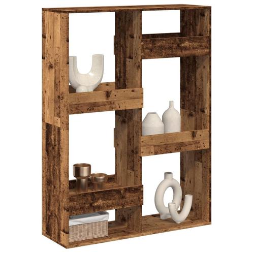 vidaXL Kamerscherm 100x33x135 cm bewerkt hout oud, Huis en Inrichting, Kasten | Boekenkasten, Nieuw, Overige houtsoorten, Verzenden