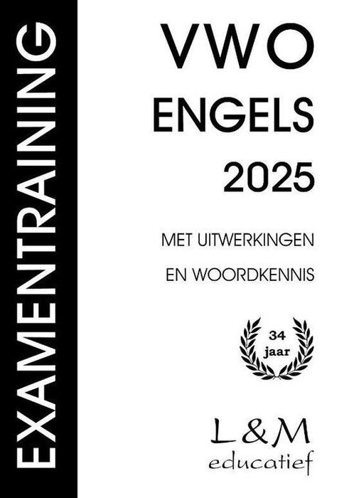 9789054894537 Examentraining Vwo Engels 2025, Boeken, Studieboeken en Cursussen, Nieuw, Verzenden