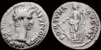 96-98ad Roman Nerva Ar denarius Fortuna standing zilver, Postzegels en Munten, Verzenden