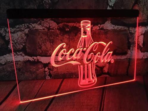 Coca Cola neon bord lamp LED verlichting reclame lichtbak #2, Verzamelen, Merken en Reclamevoorwerpen, Nieuw, Verzenden