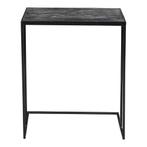 Bijzettafel Mangohout Carlin, Huis en Inrichting, Tafels | Bijzettafels, Verzenden, Nieuw, Industriële meubels, Overige vormen