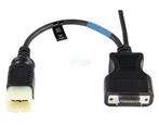 Jaltest Mercury/Tohatsu 6 Pins OBD - 26 Pins DB26 Verloopkab, Verzenden, Nieuw