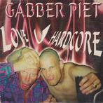 cd single card - Gabber Piet - Love U Hardcore, Verzenden, Zo goed als nieuw