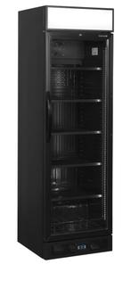 TEFCOLD CEV435CP BLACK – Zwarte Flessenkoeler met Verlichte, Nieuw in verpakking, Koelen en Vriezen