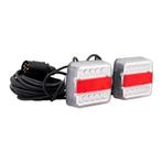 LED Verlichtingsset voor aanhangwagen / trailer + magneet, Verzenden, Nieuw