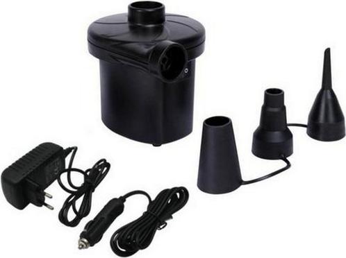 Elektrische luchtpomp - 220V/12V - Zwart, Caravans en Kamperen, Kampeeraccessoires, Verzenden