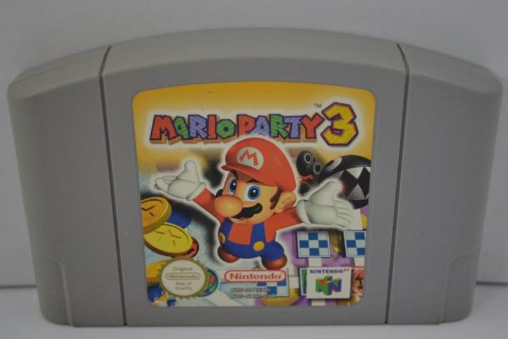 Mario Party 3 (N64 EUR), Spelcomputers en Games, Games | Nintendo 64, Zo goed als nieuw, Verzenden