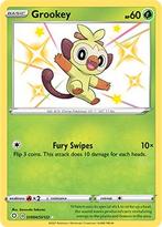 Grookey sv004/sv122 shiny rare shining fates-baby shiny, Hobby en Vrije tijd, Verzamelkaartspellen | Pokémon, Ophalen of Verzenden