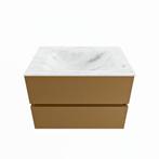 MONDIAZ VICA-DLUX 70cm badmeubel onderkast Oro 2 lades., Ophalen of Verzenden, Nieuw, Bad
