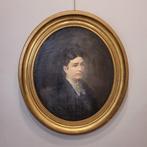 Franse school (XIX) - Retrato femenino