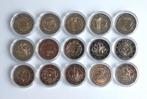 Slowakije. 2 Euro 2015/2025 (15 coins) (Zonder Minimumprijs)