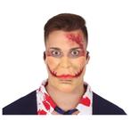 Halloween Half Masker Horror Mond, Hobby en Vrije tijd, Verzenden, Nieuw
