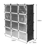 Schoenenrek voor 48 Paar – Stapelbaar en Ruimtebesparend, Verzenden, Nieuw