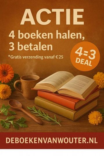 Actie: 4 kookboeken halen, 3 betalen | Gratis verzending beschikbaar voor biedingen