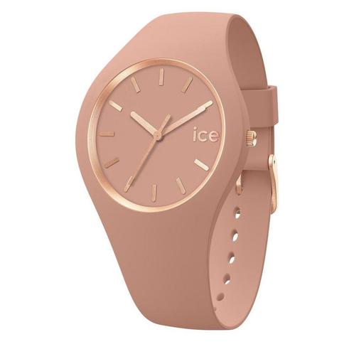 Ice-Watch roze ICE Glam Brushed IW019525 horloge - Siliconen, Sieraden, Tassen en Uiterlijk, Uiterlijk | Lichaamsverzorging, Nieuw