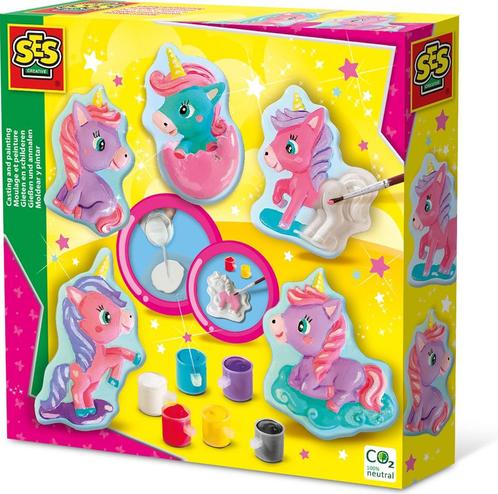 SES - Gieten en Schilderen Unicorns | SES Creative - Hobby, Hobby en Vrije tijd, Knutselen, Nieuw, Verzenden