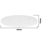 GGM Gastro | (2 stuks) SELTMANN WEIDEN | Set bord - 440mm -, Verzenden, Nieuw, Effen, Bord(en)