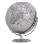 Wereldbol Juri Zilver 30cm, Huis en Inrichting, Verzenden, Nieuw