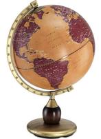Vintage stijl bureau globe Scorpius 33cm, Huis en Inrichting, Woonaccessoires | Wereldbollen, Verzenden, Nieuw