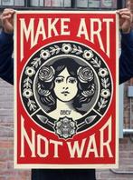 Shepard Fairey (OBEY) (1970) - Make Art Not War, Antiek en Kunst