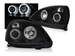 CCFL Angel Eyes Black koplampen geschikt voor Renault Clio 2, Auto-onderdelen, Verlichting, Verzenden, Nieuw, Renault