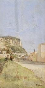 Edoardo Dalbono (1841 - 1915) - Paesaggio, Antiek en Kunst, Kunst | Schilderijen | Klassiek