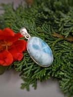 Uniek juweel in 925 zilver met Larimar van topkwaliteit. -, Verzamelen, Mineralen en Fossielen