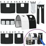 Hoogslaper Gordijnen Wit Zwart | Retourdeal 42% Korting, Kinderen en Baby's, Kinderkamer | Commodes en Kasten, Nieuw, 105 cm of meer