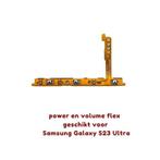 Samsung Galaxy S23 Ultra power en volume Flex Kabel, Verzenden, Nieuw