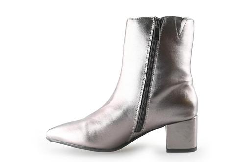 Gabor Enkellaarzen in maat 37 Zilver | 10% extra korting, Kleding | Dames, Schoenen, Overige kleuren, Zo goed als nieuw, Lage of Enkellaarzen