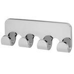 Natura Ophangrekje Met 4 Haken Messing Verchroomd 12,5 Cm, Huis en Inrichting, Ophalen of Verzenden, Nieuw