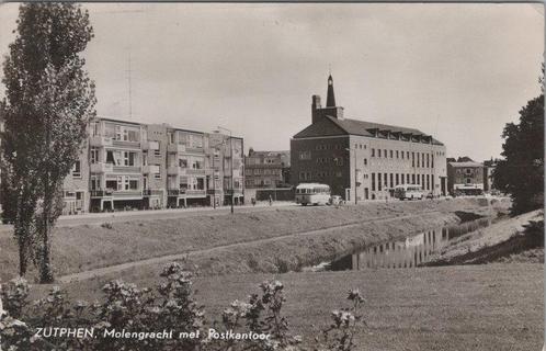 ZUTPHEN - Molengracht met Postkantoor, Verzamelen, Ansichtkaarten | Nederland, Verzenden