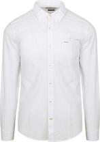 Barbour Shirt Nelson Tailored White maat 3XL Heren, Kleding | Heren, Overhemden, Verzenden, Nieuw, Wit, Barbour