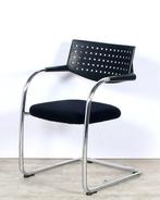 Vitra Visavis vergaderstoel, zwart-chrome, Ophalen of Verzenden, Nieuw