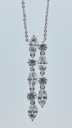 Zonder minimumprijs - Halsketting - 14 karaat Witgoud -, Sieraden, Tassen en Uiterlijk, Kettingen, Nieuw