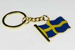 Sleutelhanger Zweedse vlag, Nieuw, Ophalen of Verzenden