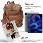 2dekans | Glennoo Rugzak - Rugtas dames - PU leer - Bruin, Ophalen of Verzenden, Zo goed als nieuw