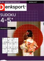Denksport Sudoku Masterclass - 323 2024, Nieuw, Sport en Vrije tijd, Verzenden
