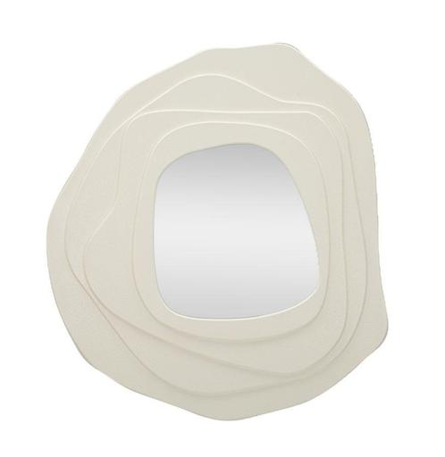 WANDSPIEGEL DALIA WIT CM 90X4X97, Huis en Inrichting, Woonaccessoires | Spiegels, Ophalen of Verzenden