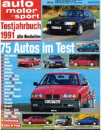 1991 AUTO MOTOR UND SPORT TESTJAHRBUCH DUITS, Boeken, Auto's | Folders en Tijdschriften, Nieuw, Author