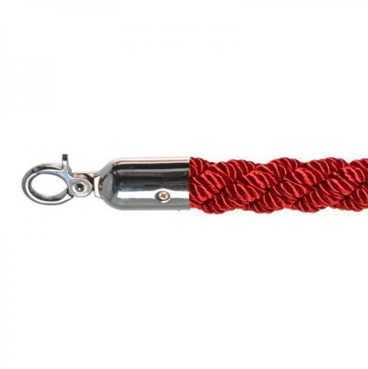 Afzetkoord | Chrome/ Rood | 157 cm, Zakelijke goederen, Horeca | Keukenapparatuur, Verzenden