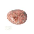 Rode Graniet handsteen Nr 16 - 55 gram, Nieuw, Verzenden