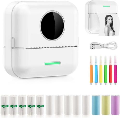 Ilona Mini printer voor mobiel - Pocket printer - Premium, Computers en Software, Printers, Nieuw, Ophalen of Verzenden