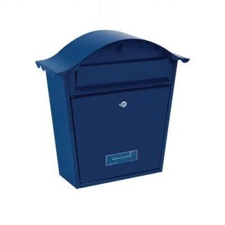 Brievenbus | GardaLux (Gegalvaniseerd staal, Blauw), Tuin en Terras, Brievenbussen, Nieuw, Verzenden