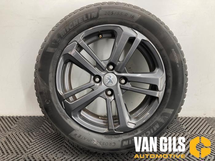 Velg + Band Peugeot 208 O294600, Auto-onderdelen, Ophanging en Onderstel, Ophalen of Verzenden