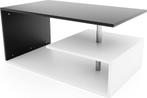 Miadomodo - Salontafel - Donker Grijs / Wit - 90x50cm - Met, Huis en Inrichting, Kasten | Computermeubels, Verzenden, Nieuw