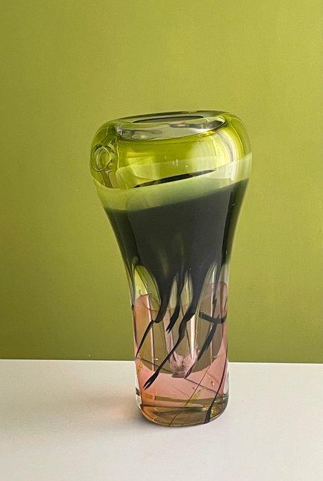 Jaroslav Svoboda - Vaas - H. 36 cm - Kristal, Antiek en Kunst, Antiek | Glas en Kristal