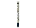 Kerstbal kerstballen hangdecoratie kerstfiguren zilver 3-6, Ophalen of Verzenden, Nieuw