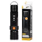 Tactical Led Zaklamp 300 Lumen - Oplaadbare Looplamp - Werkl, Ophalen of Verzenden, Nieuw, Overige typen